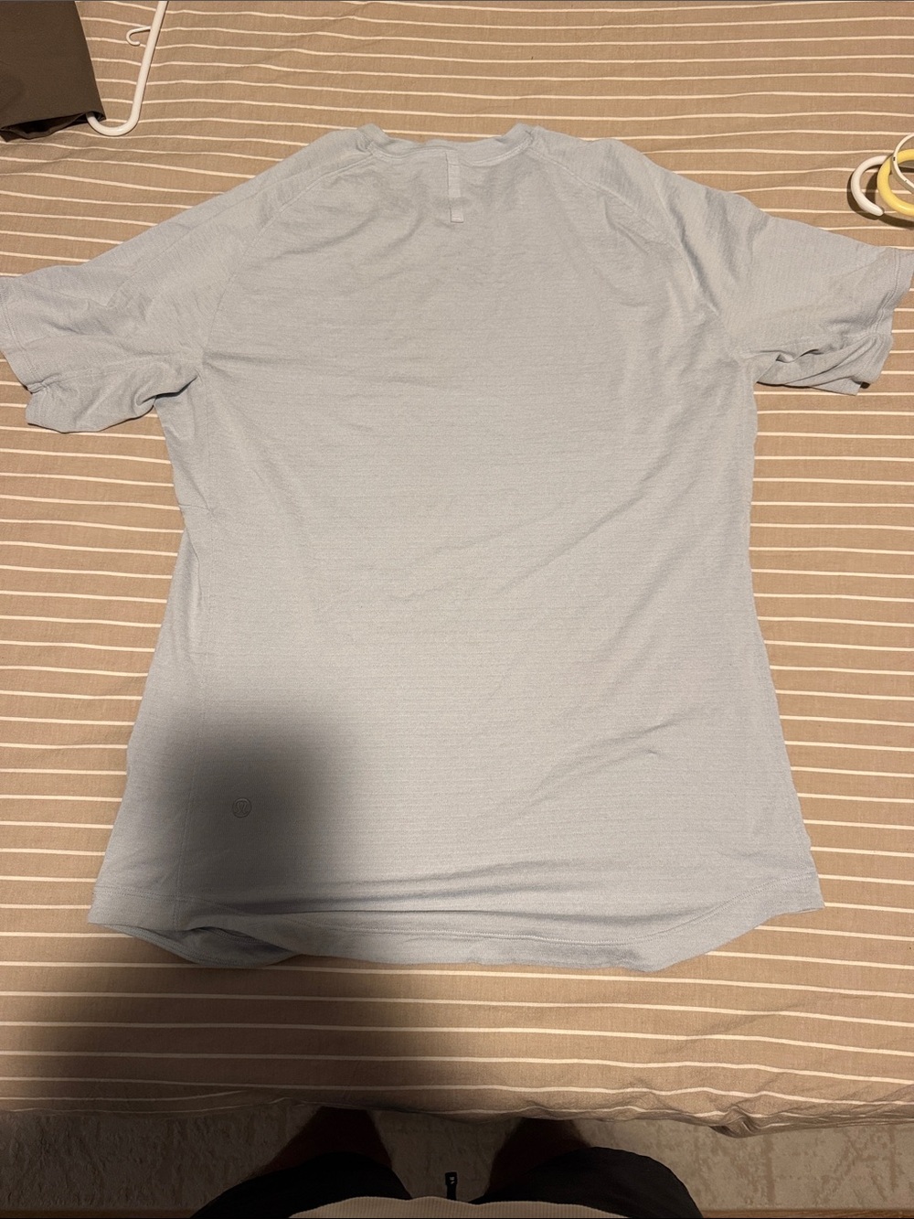 Lululemon License to train Men's Light blue Crew Neck T-Shirt